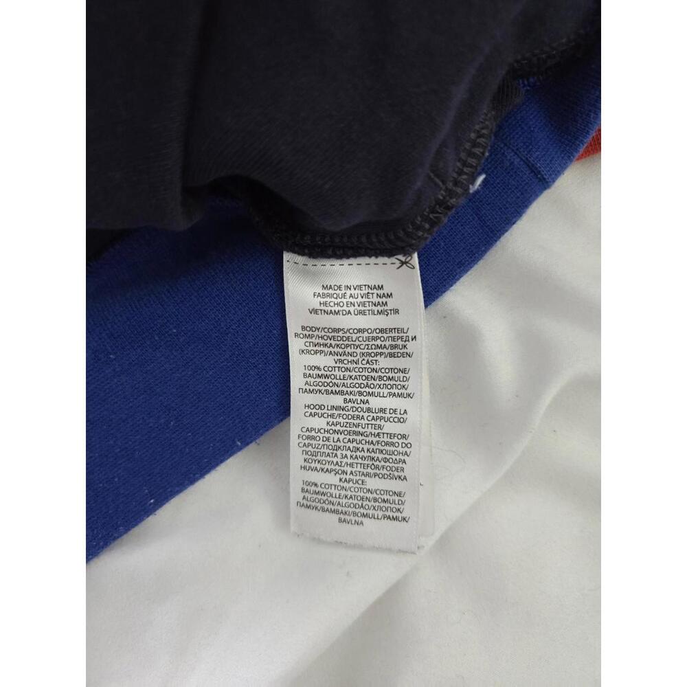Polo Ralph Lauren USA Flag Tennis Graphic Hoodie Hi Tech Cp Pullover L - Picture 3 of 4